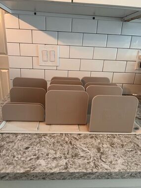 Caraway Pot and Pan Organizers - set of 5